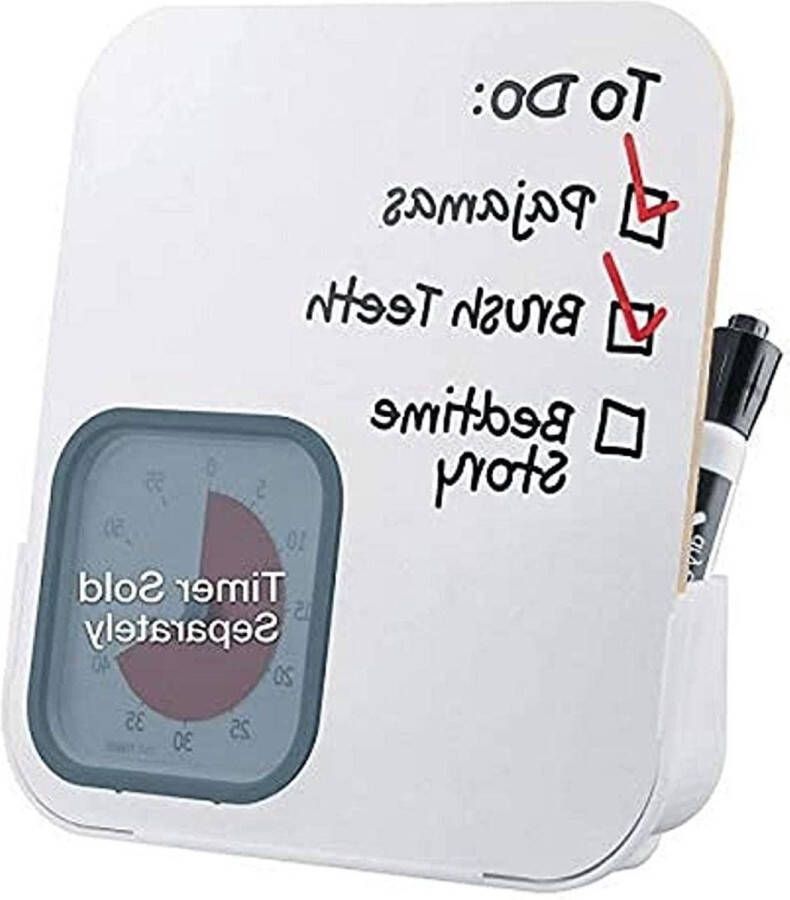 Dry Erase Board Magnetisch whiteboard voor de MOD time timer