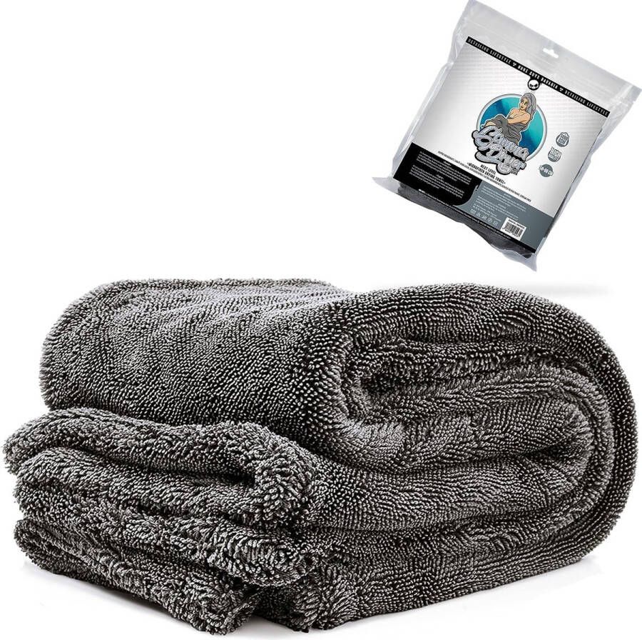 Dryer Microvezeldoek droogdoek pluisvrij afgeronde zachte vezels krasvrij extra groot voor het wassen van auto motorfiets fiets