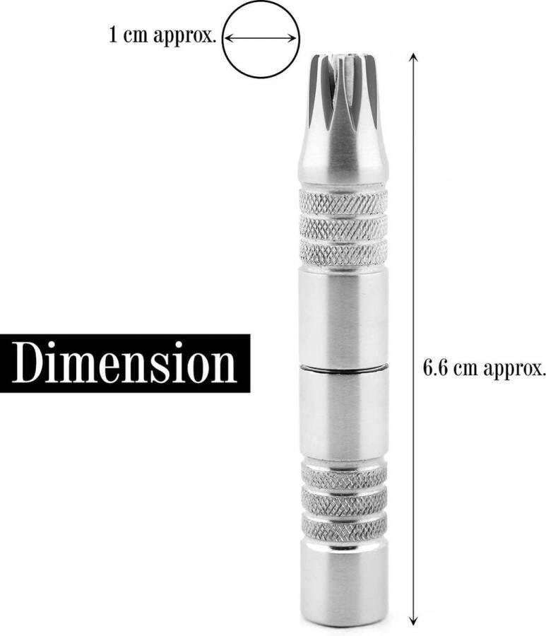Duitse Roestvrij stalen reistrimset voor neus oren haar en nagels Body Tools Neustrimmer