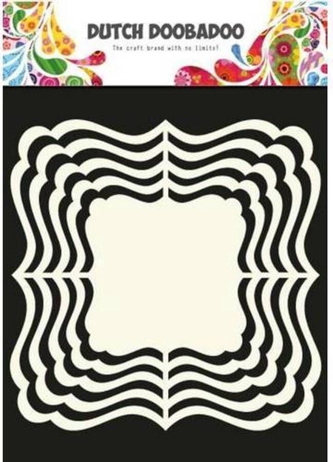 Dutch Doobadoo Dutch Shape Art frames ornament vierkant 15x15 centimeter