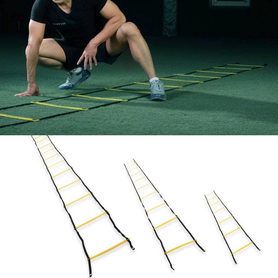Duurzame snelheidstrein Agility Coördinatie Ladder Voetbal Training Ladder voor Voetwerk Oefening Tackle en Basketbal Fitness Voetalbal trainingsmateriaal