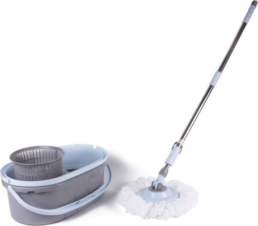 Dweilsysteem Revolutionair Reinigingssysteem Mop met Geïntegreerd Wringmechanisme Dweil Dweilset Mop