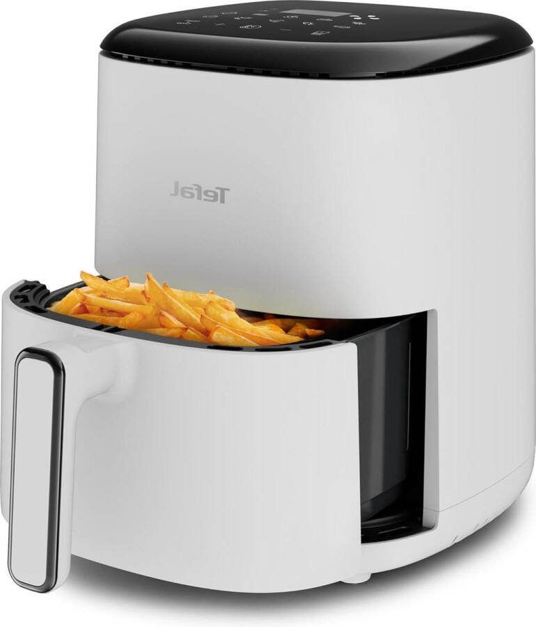 Easy Fry Compact heteluchtfriteuse 3 L 3 liter inhoud tijd- en energiebesparend digitaal bedieningspaneel 10 automatische bereidingswijzen