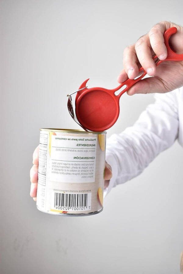 Easy-opener Ring en Potopener met Antislip Handvat Blikopener