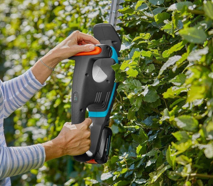 EasyCut 40 18V P4A Ready-to-Use-set Precisiemessen Ergonomische handgreep Laag gewicht Heggenschaar