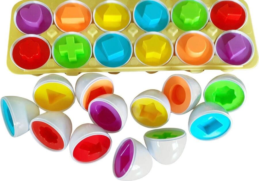 Educatief speelgoed eieren sorteerder 18m+ BamBam