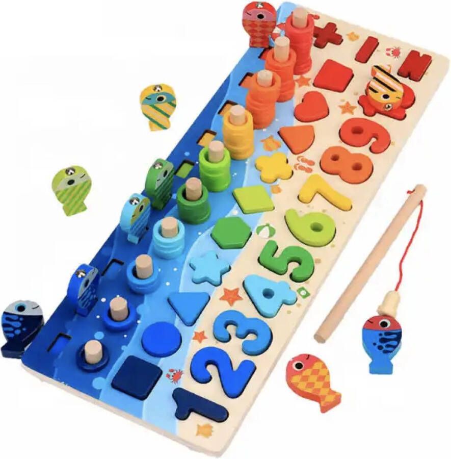 Speelgoed Voor Baby s Vormen Kinderen Kinderspel Kleuren Leren Puzzelspel Bouwstenen Kleurrijke Magnetische Bouwstenen Creatief Educatief speelgoed Houten speelgoed