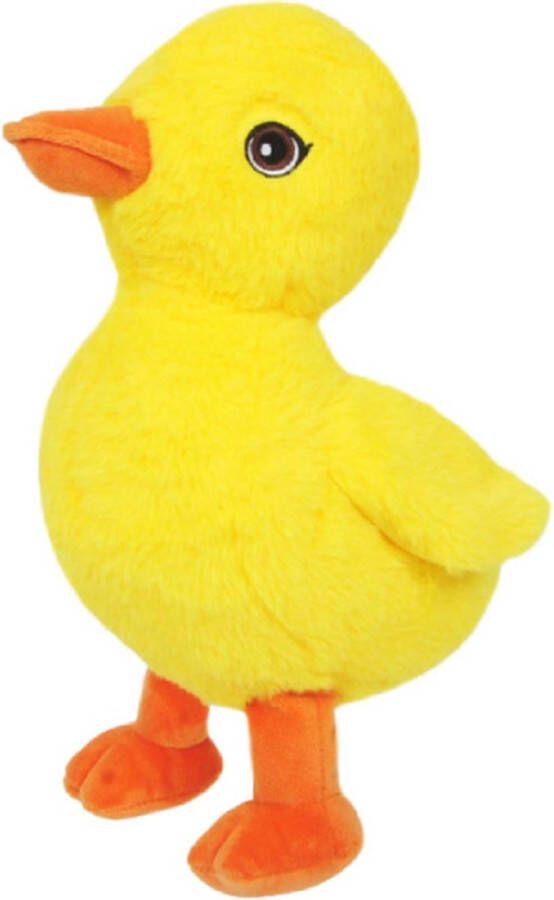 Eend Kuiken (Geel) Dierentuin Pluche Knuffel 30 cm {Speelgoed Dieren Knuffeldier Knuffelbeest voor kinderen jongens meisjes Duck Kuikentje Little Ducky Yellow Plush Toy}