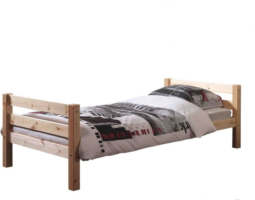 Eenpersoonsbed Charlie Grenen Hoogte 63 cm