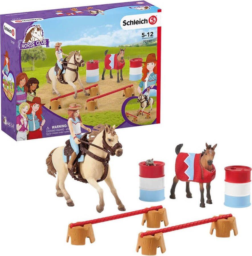 Schleich HORSE CLUB Eerste stapjes op de westernranch