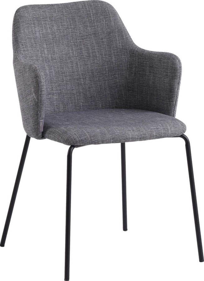 SalesFever Eetkamerstoel prettige stoel met armleuningen stoel (set 2 stuks)