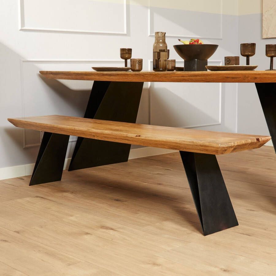 Eettafel 200 cm houten tafel eetkamertafel