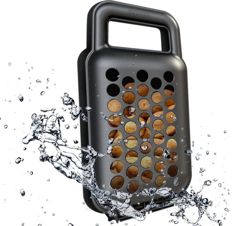 Effectieve aardappelschiller en wasmachine voor thuis koken en camping reiniging en schillen van aardappelen