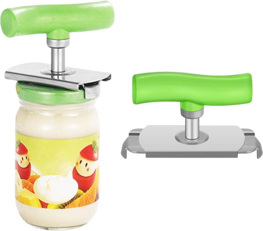 Effortless Artritis Jar opener blikopener voor senioren groen potten opener