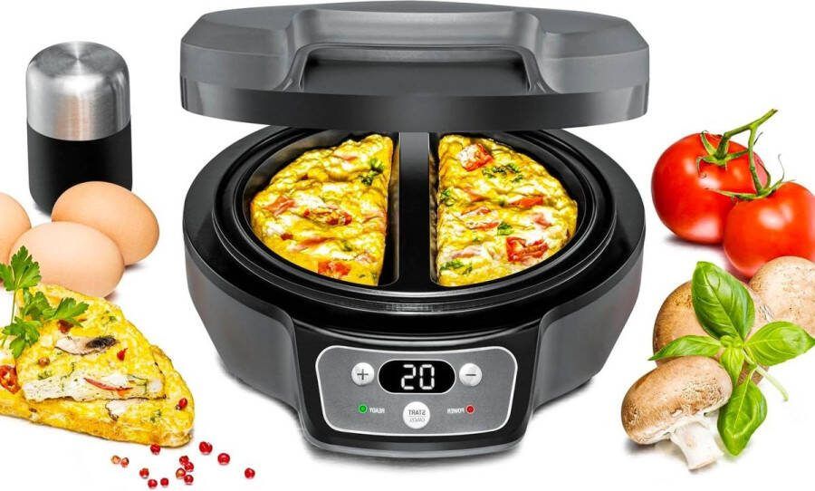 Eierkoker Omelet Chef OM 950 Snel en Makkelijk Eieren Koken