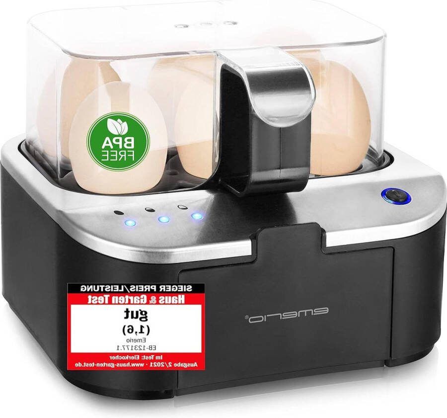 Eierkoker Talking egg cooker WINNER Price-Performance NOVELTY zacht middel-hard BPA-vrij EB-123177.1