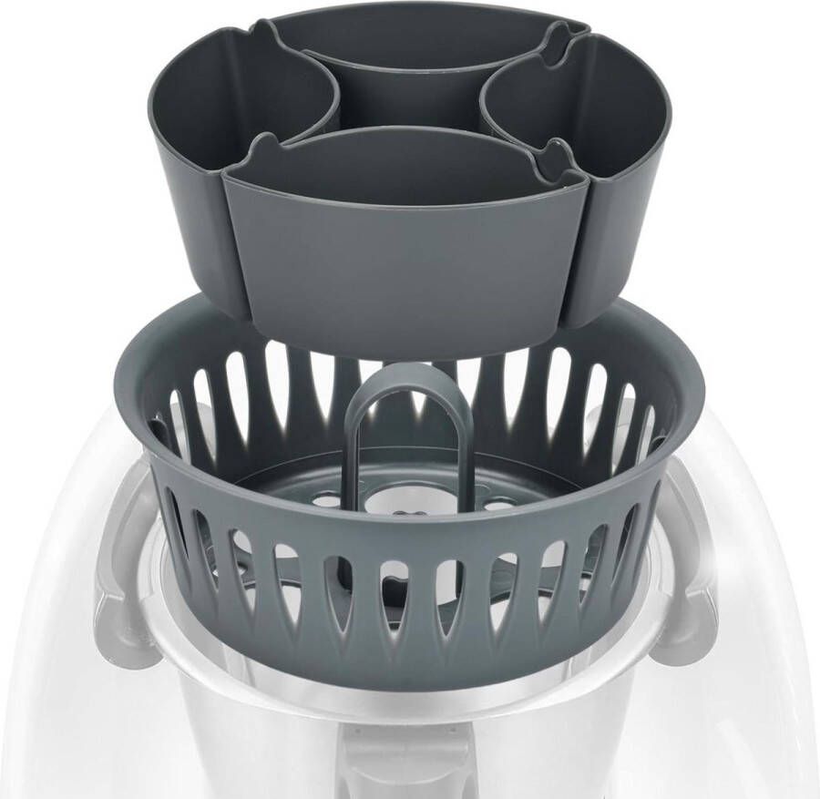 Eierkoker voor Thermomix Eierhouder en Pocheerinzet 4 Gepocheerde Eieren 6 Gekookte Eieren Accessoires Keukenmachine