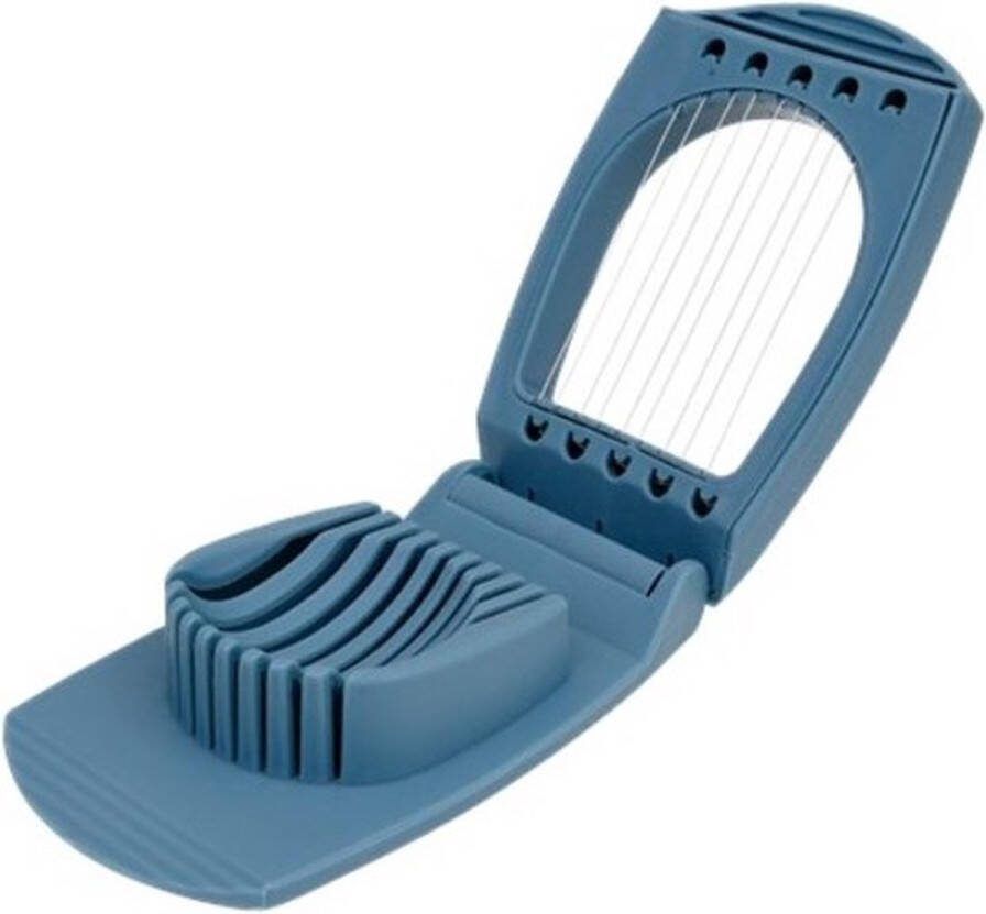 Eiersnijder Blauw Kunststof Metaal Koken Keuken
