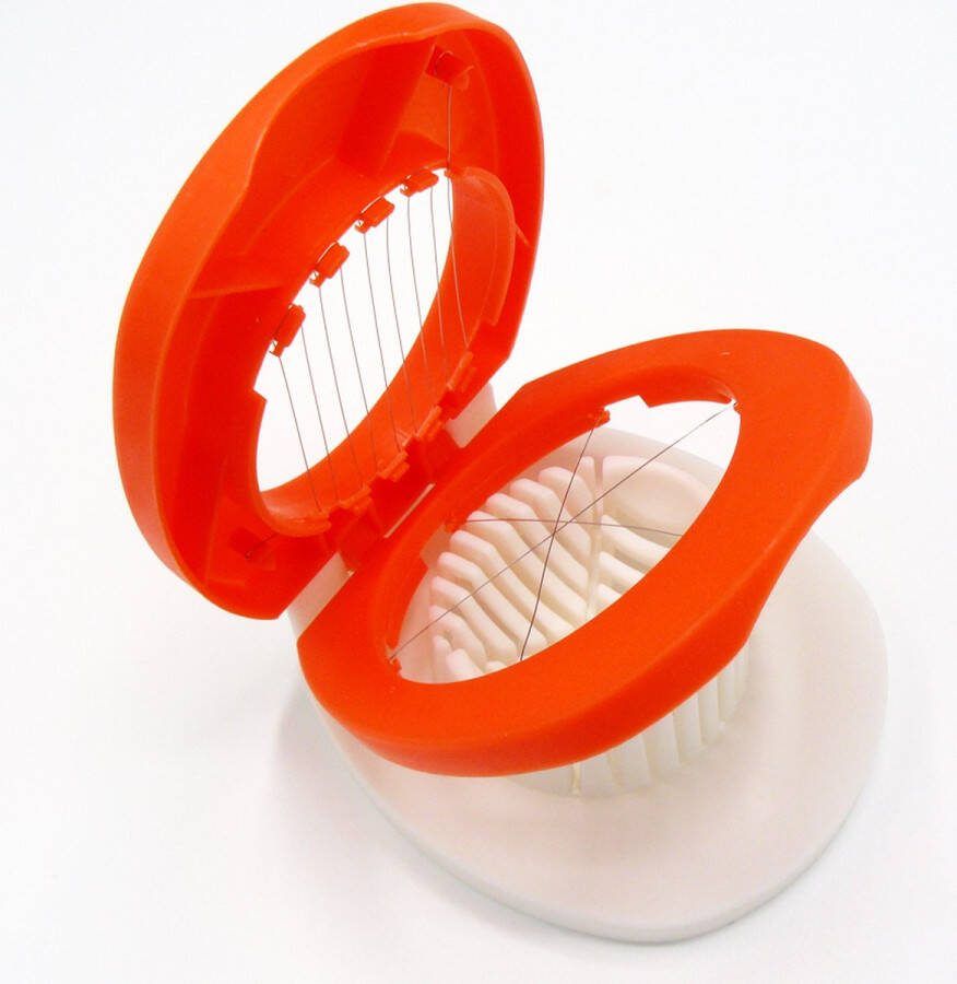 Eiersnijder Ei snijder Pasen Vaatwasserbestendig RVS Oranje