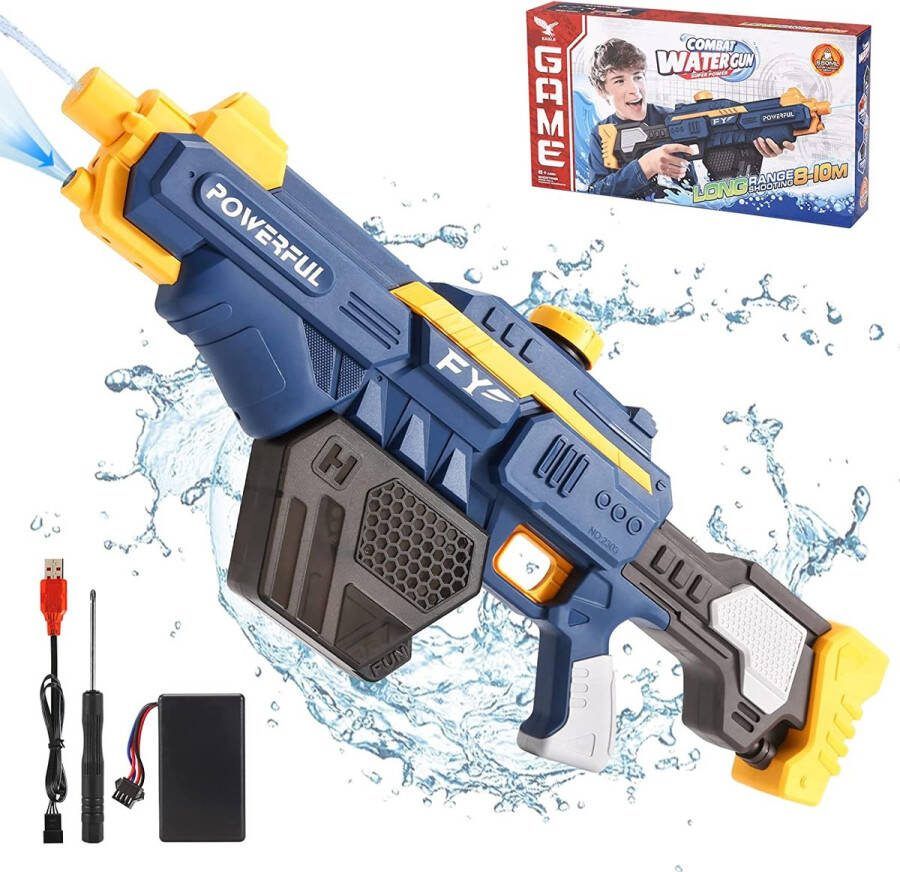 Elektrisch waterpistool voor kinderen Automatisch watermachinegeweer 680ml hoge capaciteit hoge druk waterpistool waterpistolen Volledig automatisch vult automatisch