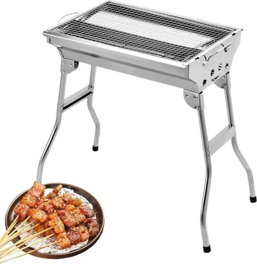 Elektrische BBQ Rundvlees Vis Kip Voor Outdoor Camping Barbecue BBQ Opvouwbaar & Draagbaar Buiten Kamperen
