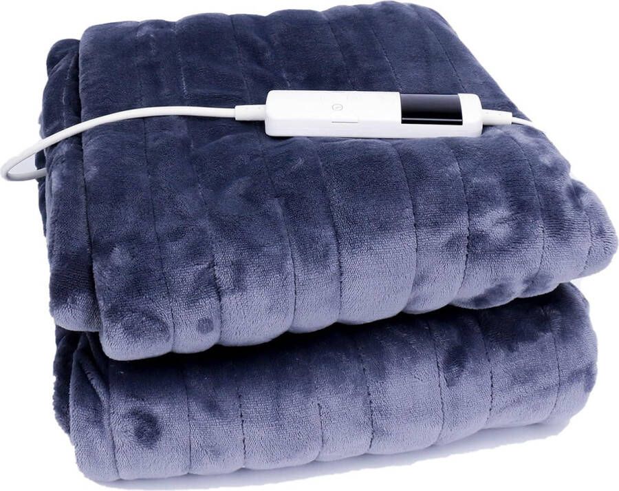 Elektrische deken Elektrische knuffeldeken 2 persoons 200 x 135 cm Temperatuurniveaus