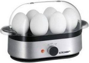 Elektrische Eierkoker Geschikt voor 6 eieren 400W Grijs