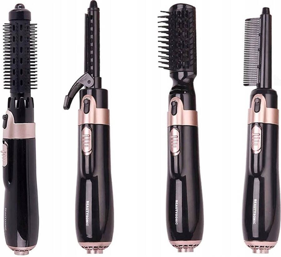 Elektrische Fohnborstel 4 in 1 Haardroger Krultang Warme luchtborstel Airstyler Hairstyling Multistyler