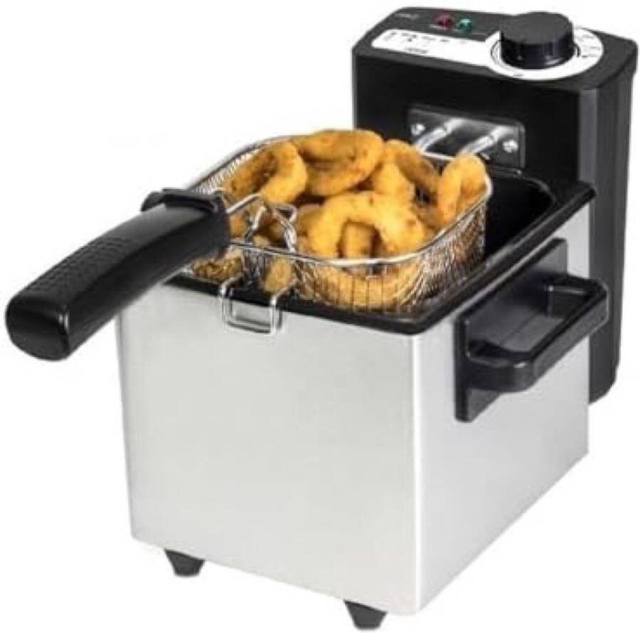 Elektrische friteuse met 1 5 liter inhoud 1000W