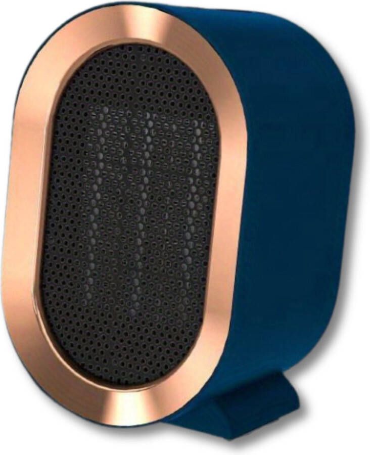 Xerolax Elektrische Kachel Haard Heater Mini Kachel Infrarood Verwarmingspaneel Blauw