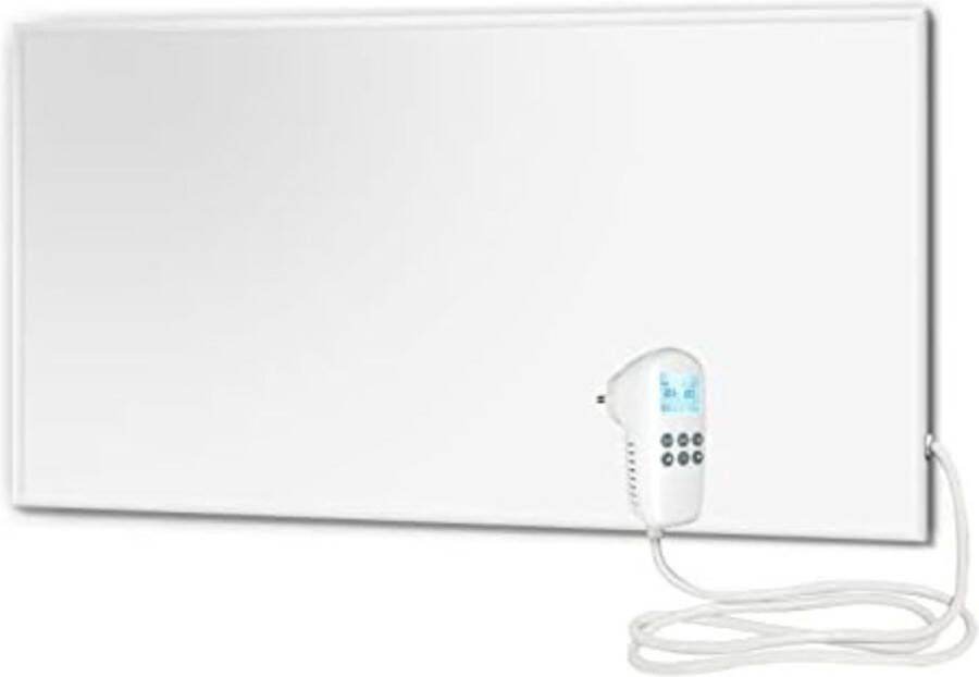 Elektrische kachel infrarood ‎1 6 x 122 x 62 cm 700 Watt+stekkerthermostaat