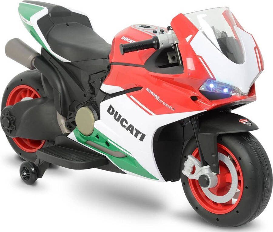 Elektrische Kindermotor Ducati Panigale Elektrische Kinderscooter Accu motor 12V Vanaf 3 jaar Verlichting en muziek