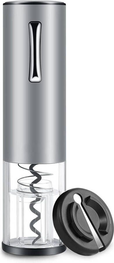 Elektrische kurkentrekker Draagbare RVS Wijnopener Oplaadbaar met Folie Remover Micro USB Oplaadkabel