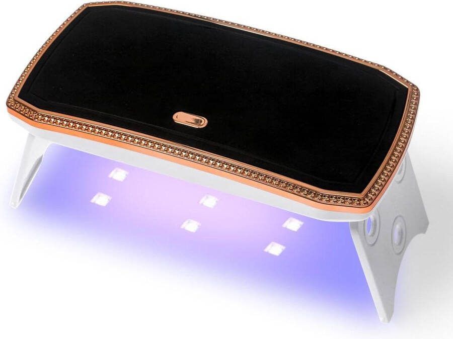 Elektrische Nageldroger met Uv-LED voor thuis- of salongebruik 12 lampkralen gelnagellak gelnagels schelpen