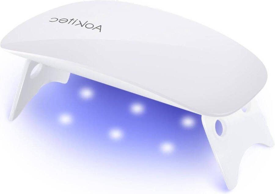 Elektrische Nageldroger UV Mini Nagellamp Muis Vorm Zakformaat Met USB 2 Timer Alle Gel Nagellak