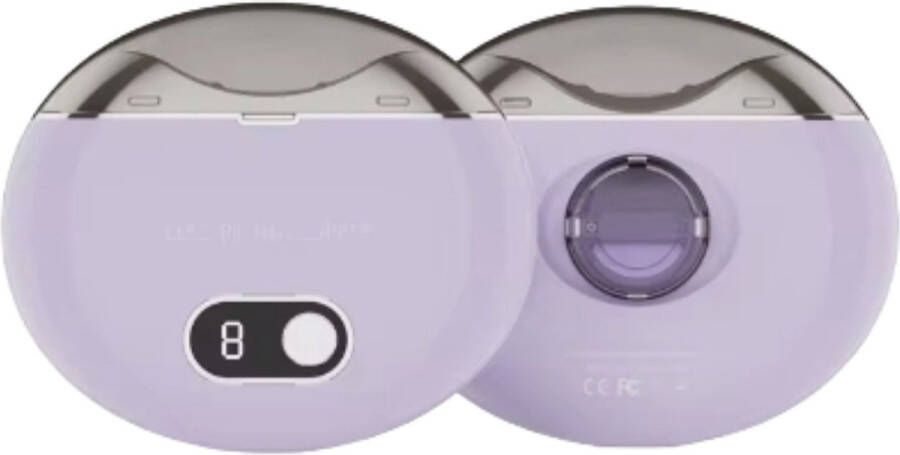 Elektrische Nagelknipper luxe model Paars