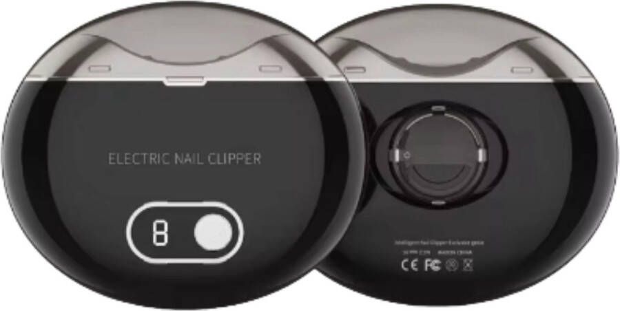 Elektrische Nagelknipper luxe model Zwart