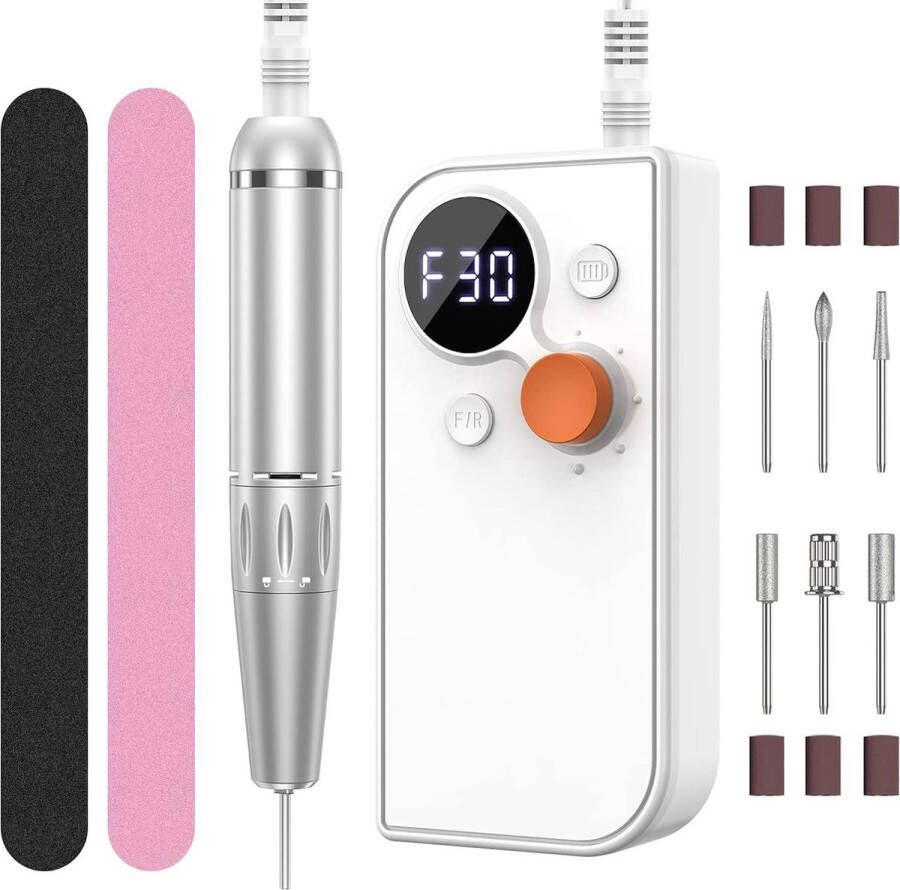 Elektrische Nagelvijl Nagelfrees Electric Nail File Manicureset Manicure. Pedicure Nagelvijl Nagelboor
