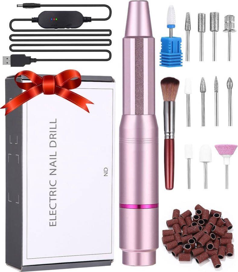 Elektrische Nagelvijl Nagelfrees Electric Nail File Manicureset Manicure. Pedicure Nagelvijl Nagelboor