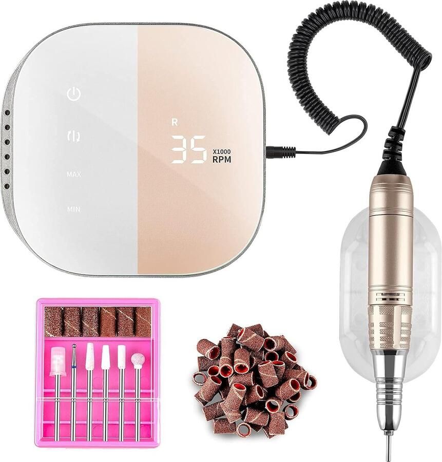 Elektrische Nagelvijl Nagelfrees Electric Nail File Manicureset Manicure. Pedicure Nagelvijl Nagelboor