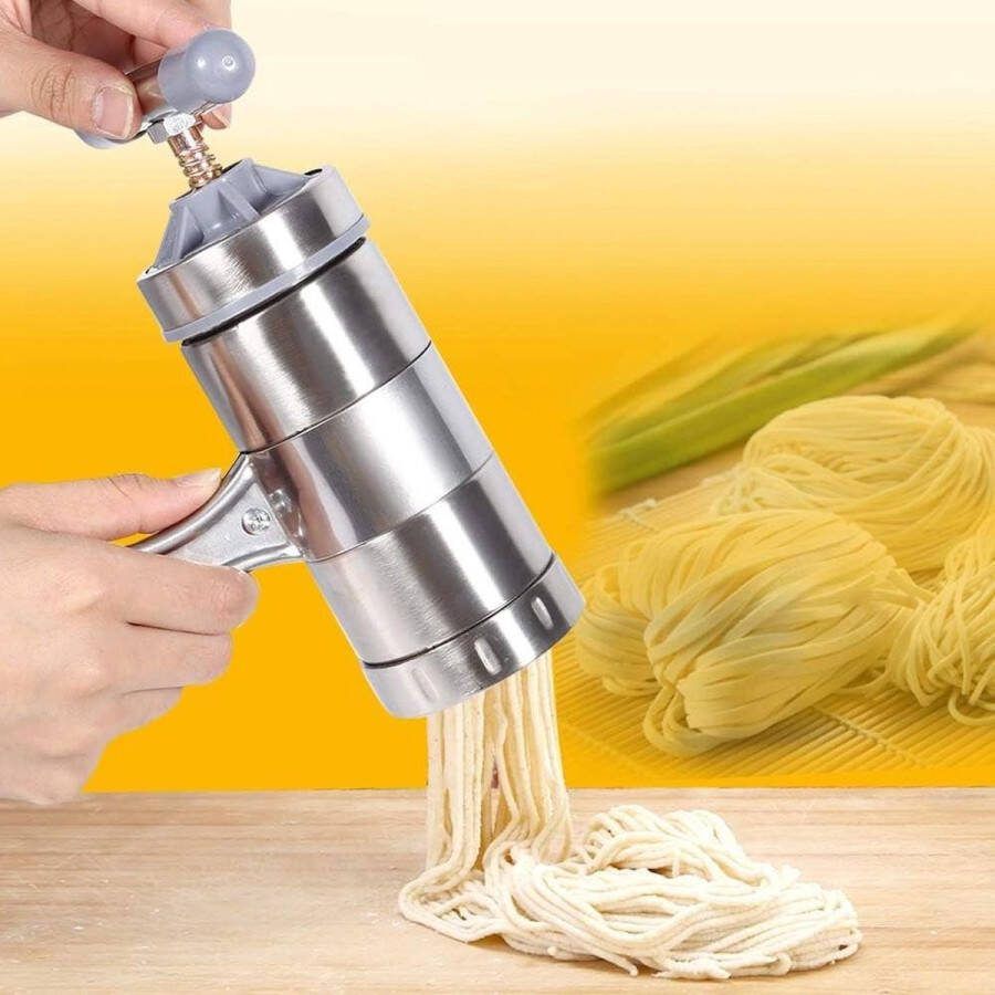 Elektrische Pasta Maker Machine Passatelli Steel Noddle Juicer Druk Making Draagbare Handbediende Roestvrij 1 St