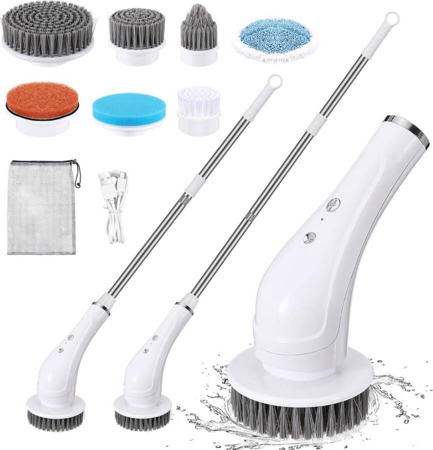 Elektrische Schoonmaakborstel Elektrische Schrobborstel Electrische Schoonmaakborstel Elektrische Scrubber Elektrische Afwasborstel