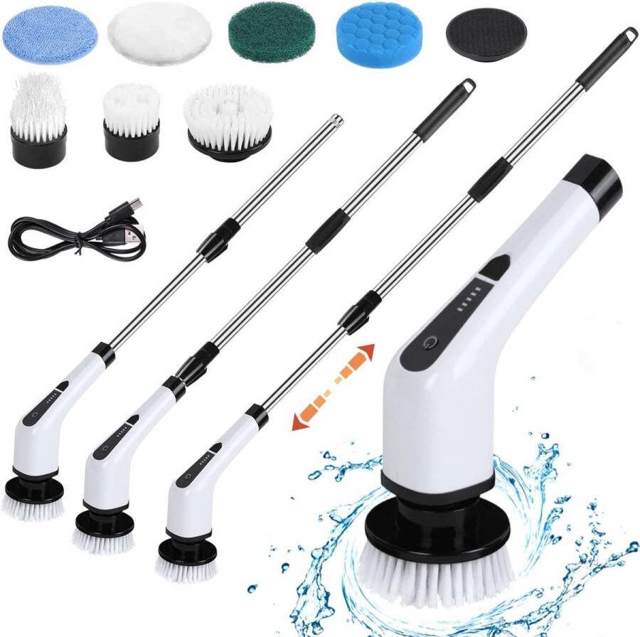Elektrische Schoonmaakborstel Elektrische Schrobborstel Electrische Schoonmaakborstel Elektrische Scrubber Elektrische Afwasborstel