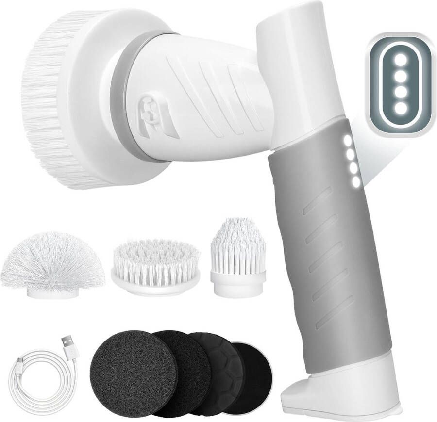 Elektrische Schoonmaakborstel Elektrische Schrobborstel Electrische Schoonmaakborstel Elektrische Scrubber Elektrische Afwasborstel