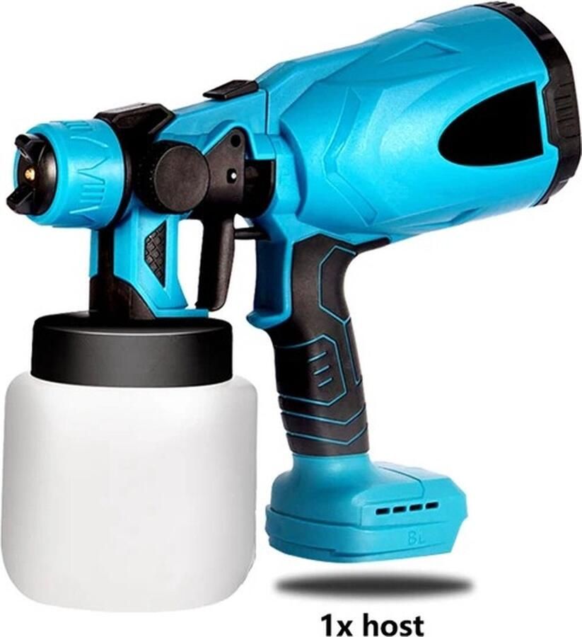 Elektrische Verfspuit Verfpistool 800MI Op Accu Geschikt Voor Makita 18V Batterij Draadloos