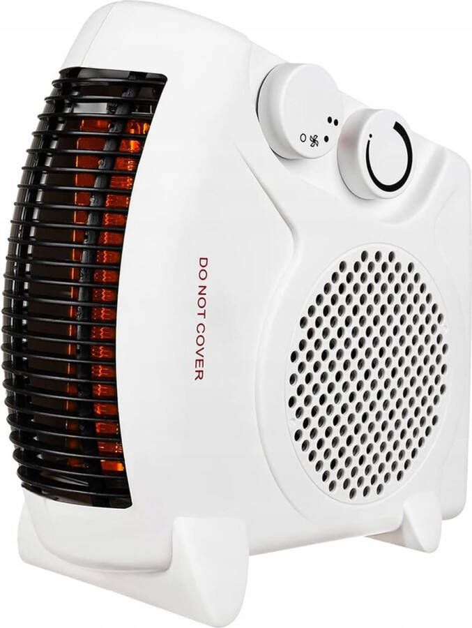 Elektrische Verwarming voor thuis Snelle Verwarming Keramische Ventilator Kachel met Afstandsbediening 12u Timer 1500W Veilig & Stil