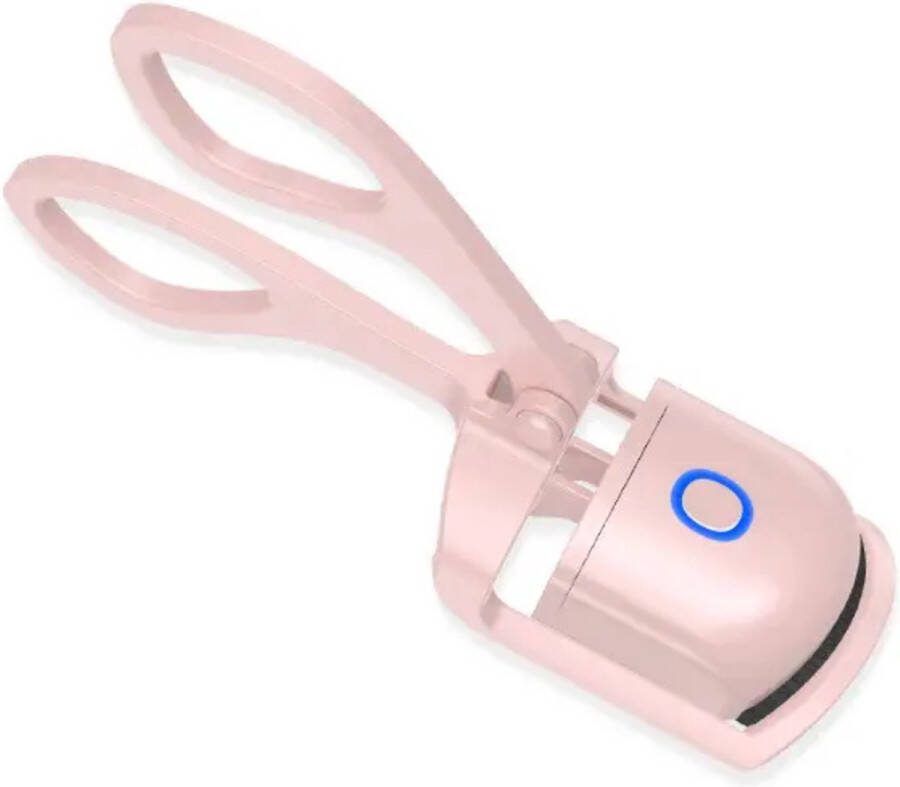 Elektrische Wimperkruller Verwarmd 65°C 85°C USB oplaadbaar Roze