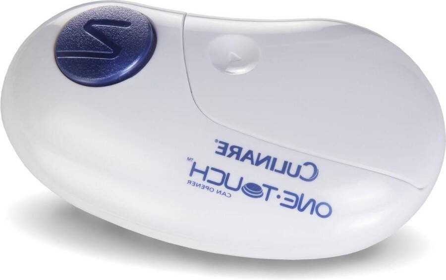 Elektronische Blikopener Wit Kunststof Roestvrij Staal Automatisch Handsfree Gebruik Magnetisch 2 Jaar Garantie