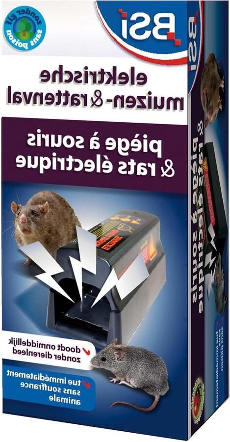 Elektronische muizen rattenval met sensor voor binnen gebruik