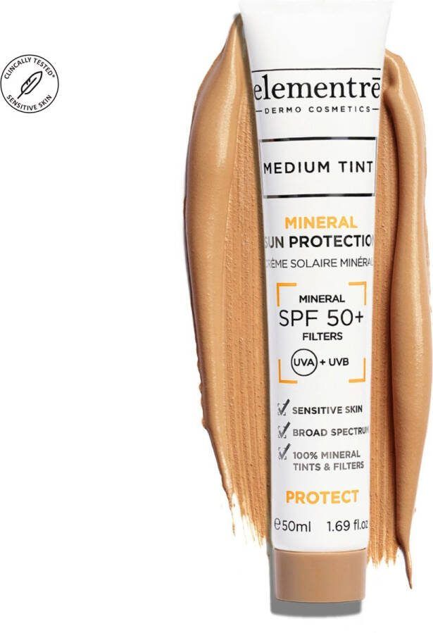 Elementrē Minerale zonnebrand MEDIUM TINT 50ml